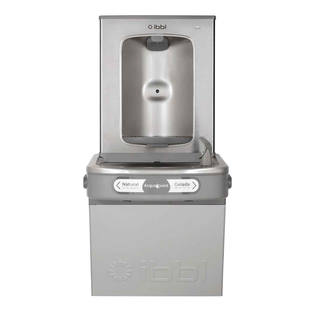 copia-bebedero con llenador de botellas